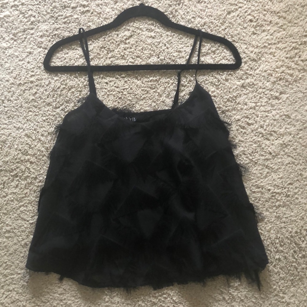 Black fabrik top
